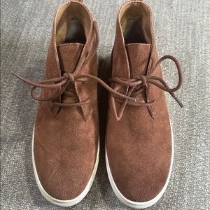 Lucky Brand Lorelle Suede leather sneakers women’s size 6M